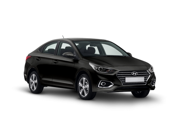 Hyundai Solaris Цвет: Phantom Black